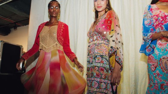 Rixo представила весенне-летнюю коллекцию в сотрудничестве с Liberty Fabrics