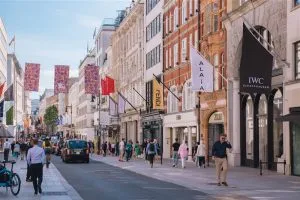 Drapers new bond street luxury middle east April 2026