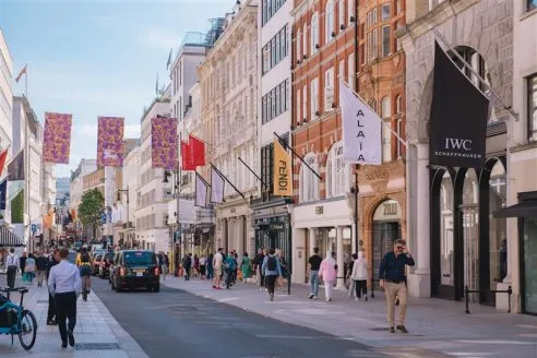 Drapers new bond street luxury middle east April 2026