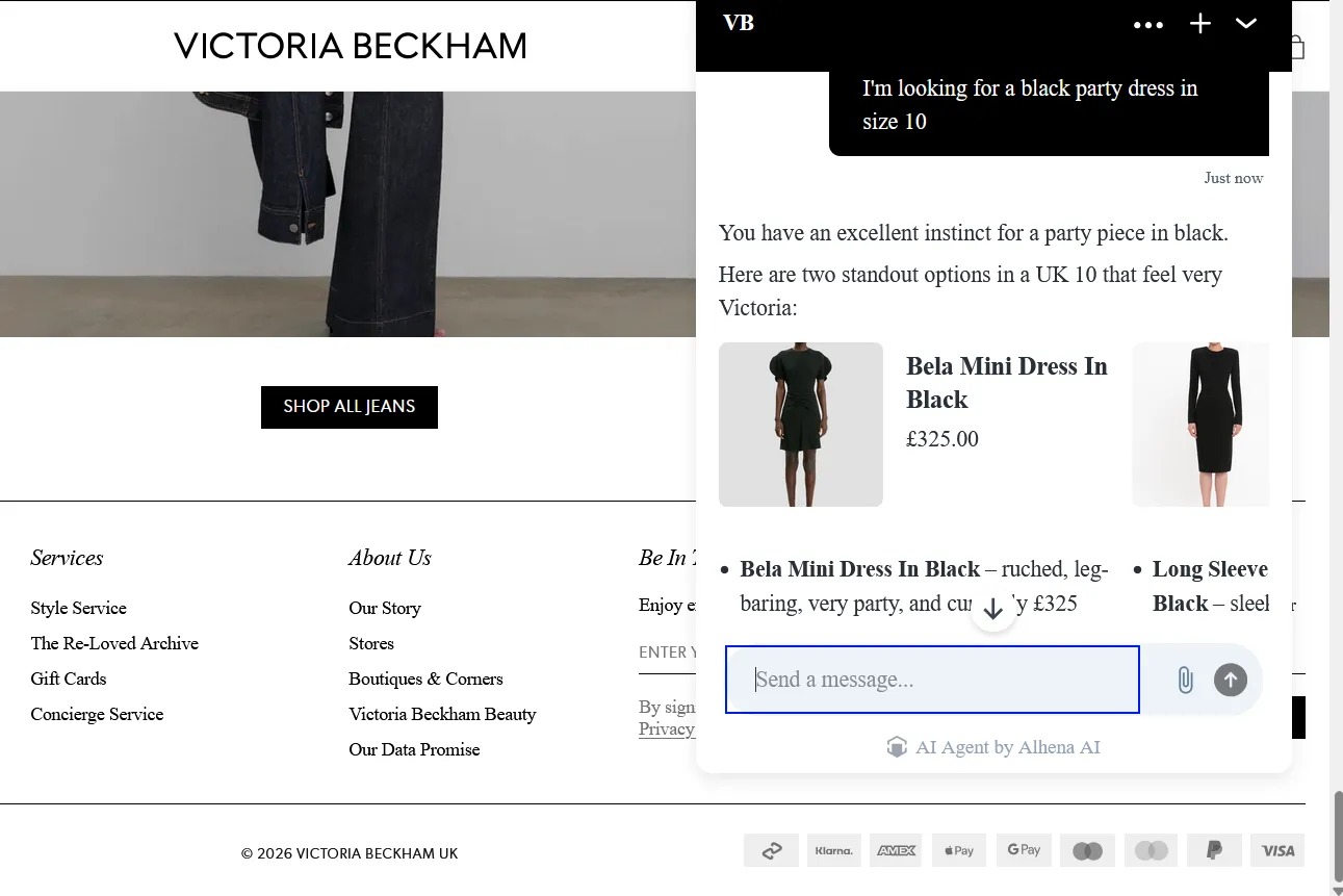 Wonderful Websites: how Victoria Beckham grew online sales by 43%