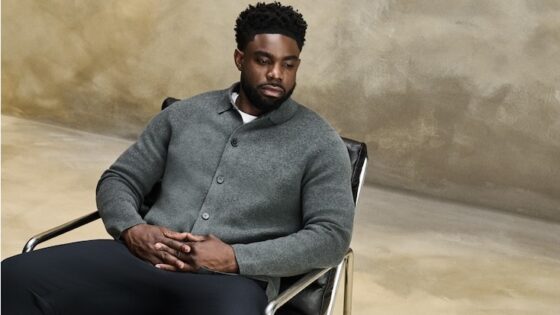 In pictures: George at Asda unveils menswear range with Micah Richards