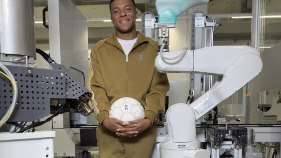 On branches into football with Kylian Mbappé partnership