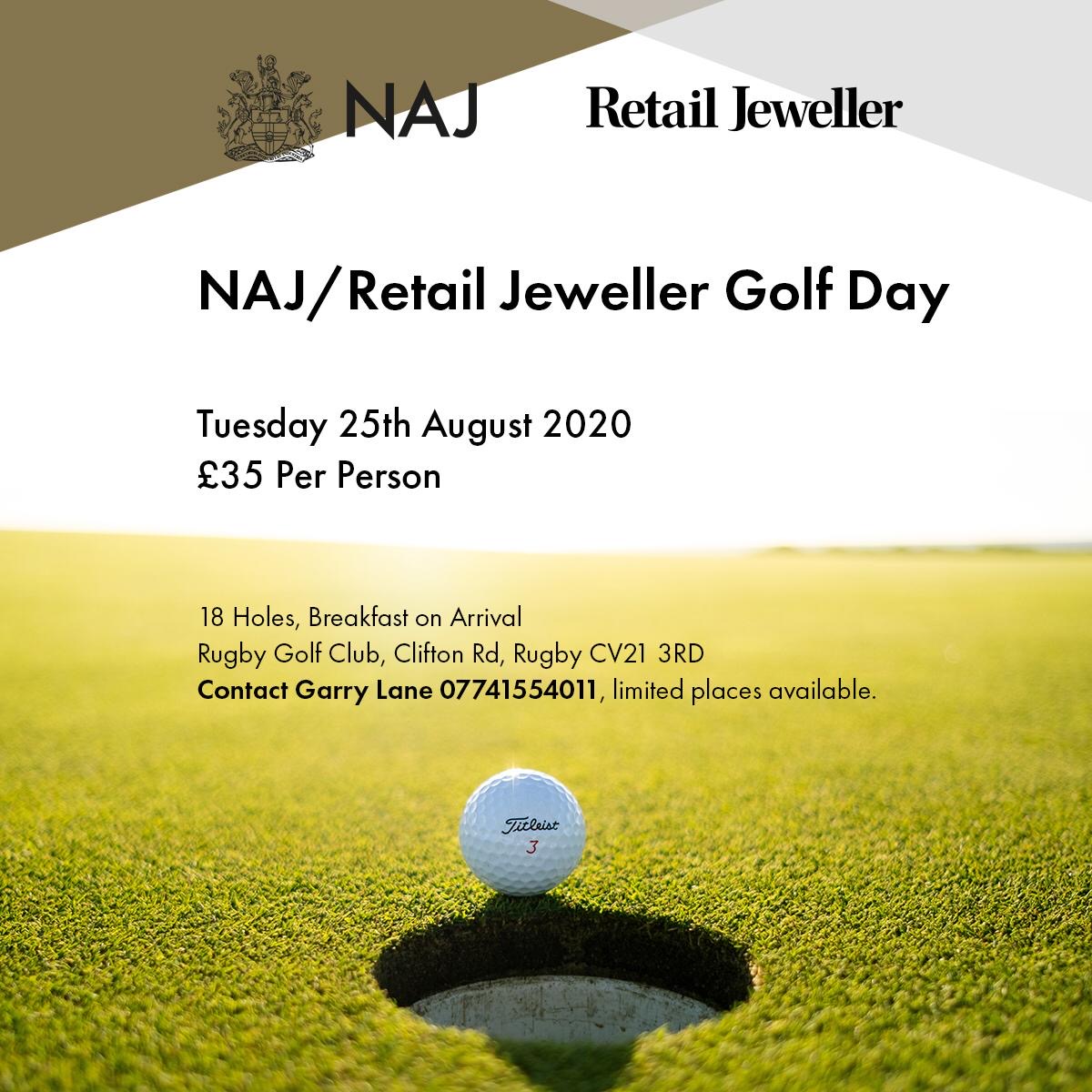Places still remaining for NAJ and Retail Jeweller golf day | Retail ...