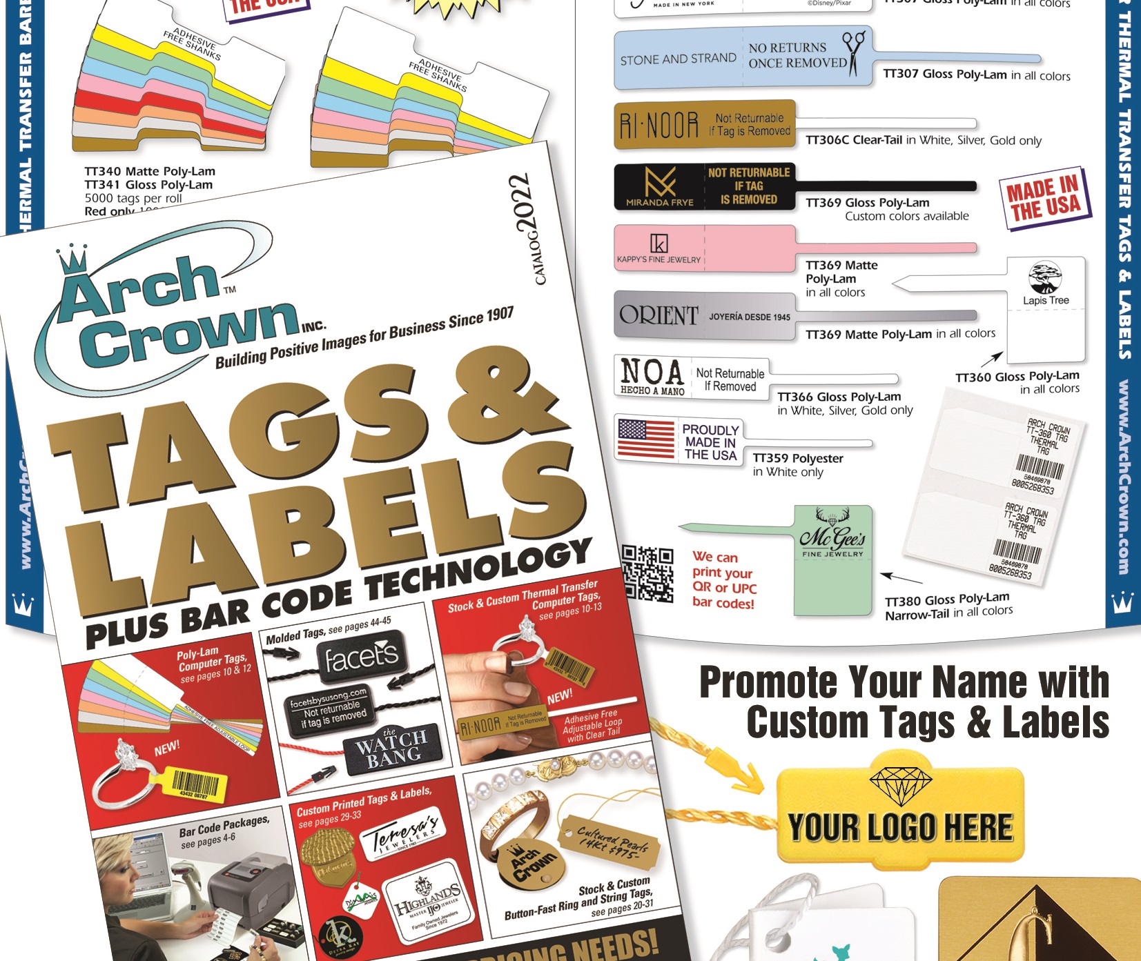 Arch Crown debuts Tag & Label Catalogue for 2022 Retail Jeweller