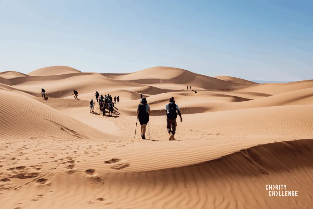 Jewellery professionals complete 100km Sahara Desert trek in aid of The Benevolent Society