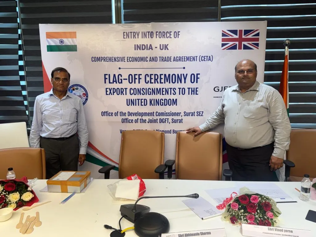 PureJewels marks UK-India trade agreement with first-day shipment