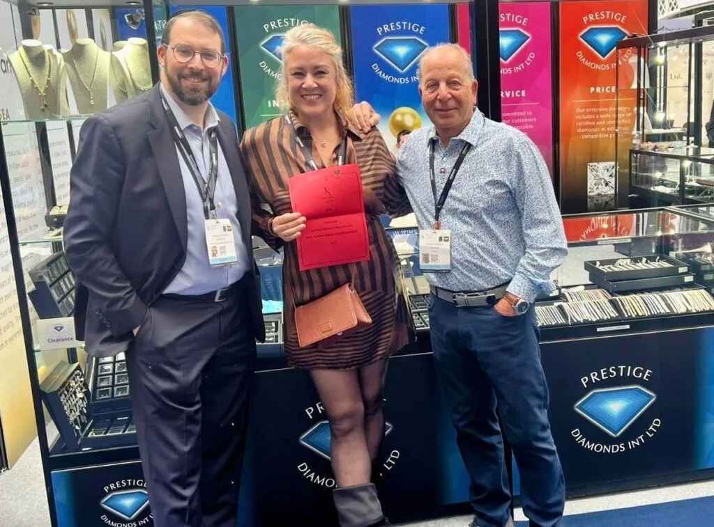 Jewellery trade raises more than £5,000 for British Heart Foundation at Olympia