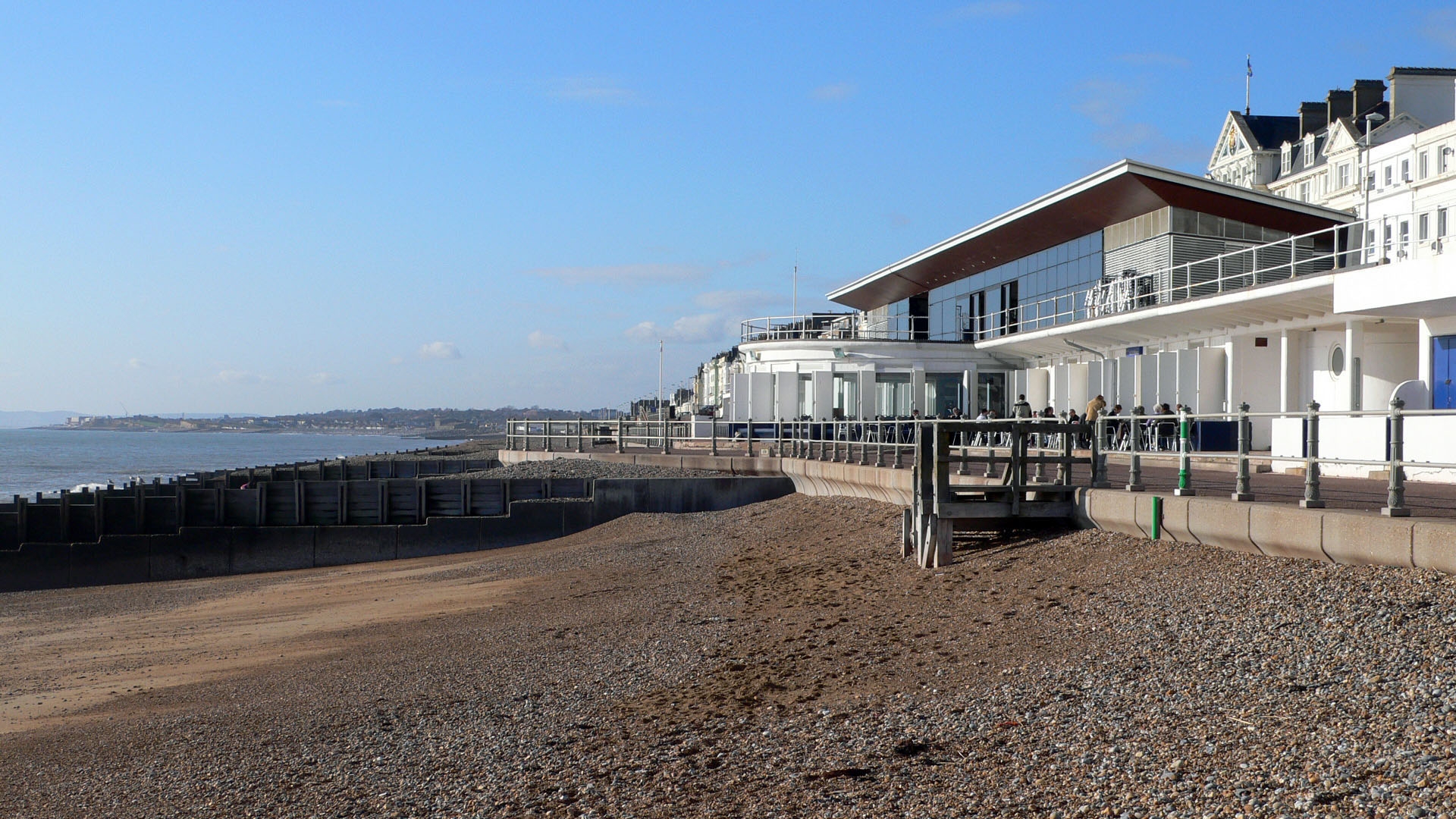 Marina Pavilion, St Leonards on Sea, by Neil Choudhury Architects