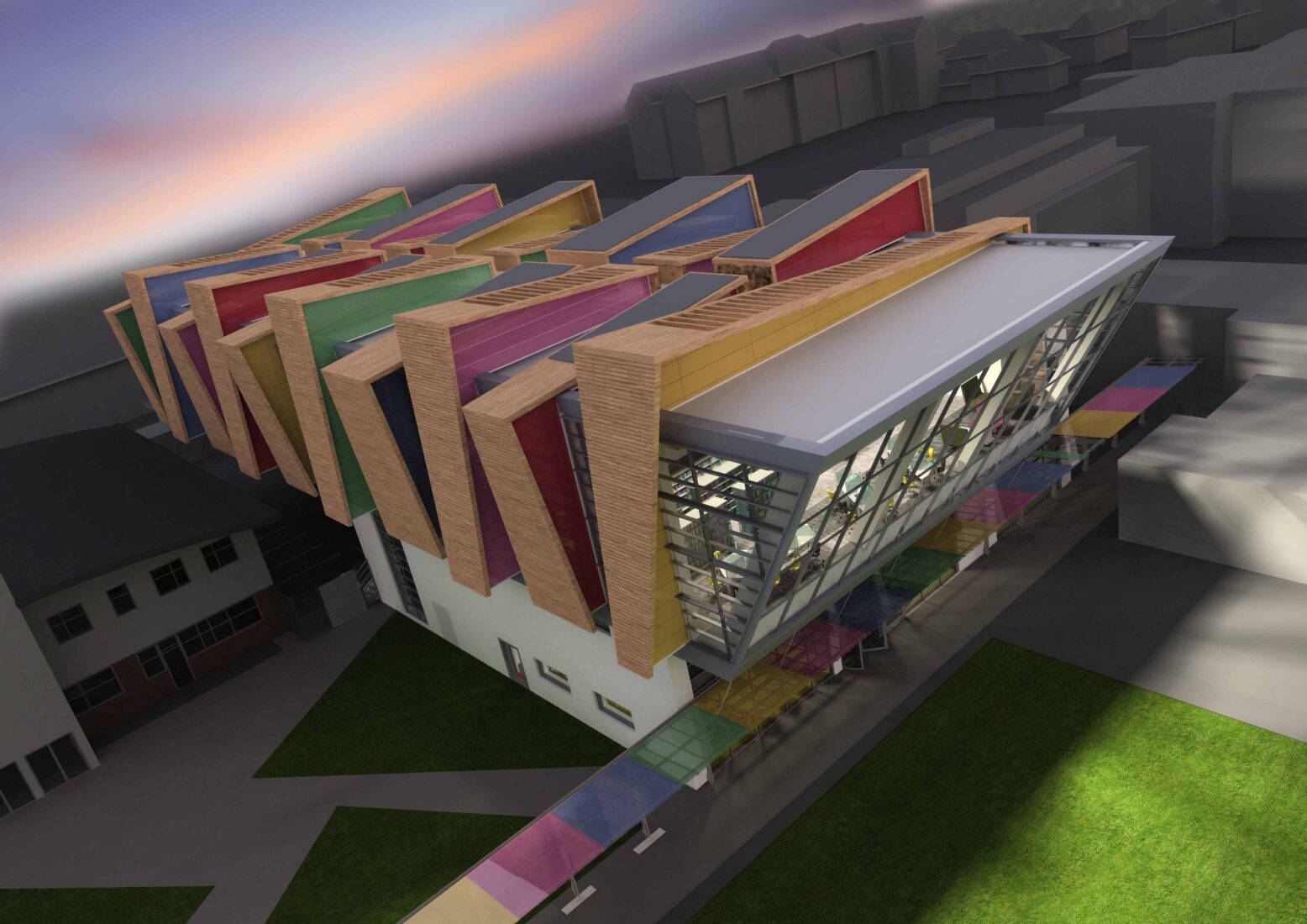 Phoenix High School, Shepherds Bush by Bond Bryan Architects