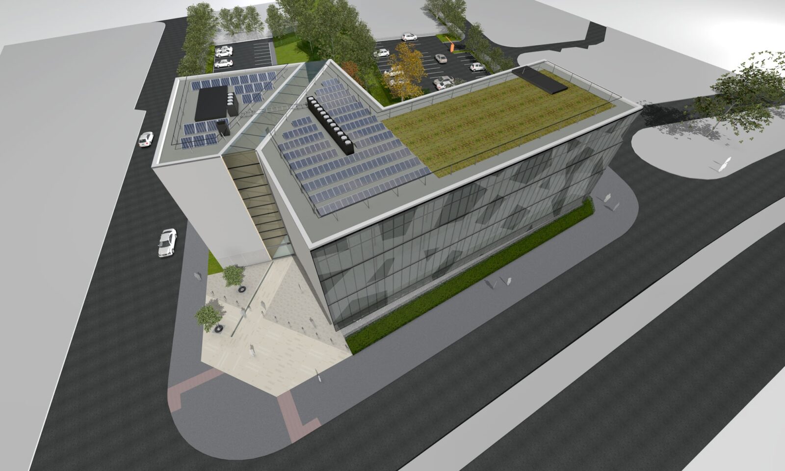 Walsall Housing Group offices by Bisset Adams