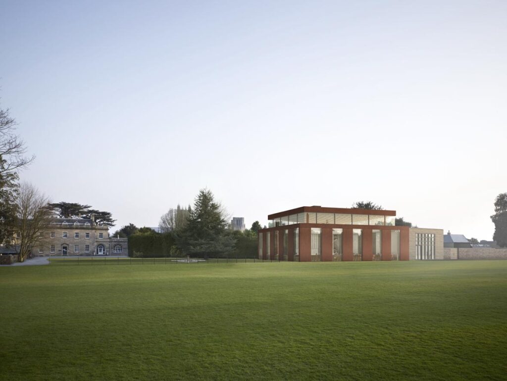 Cedars Hall, Wells Cathedral School by Eric Parry Architects