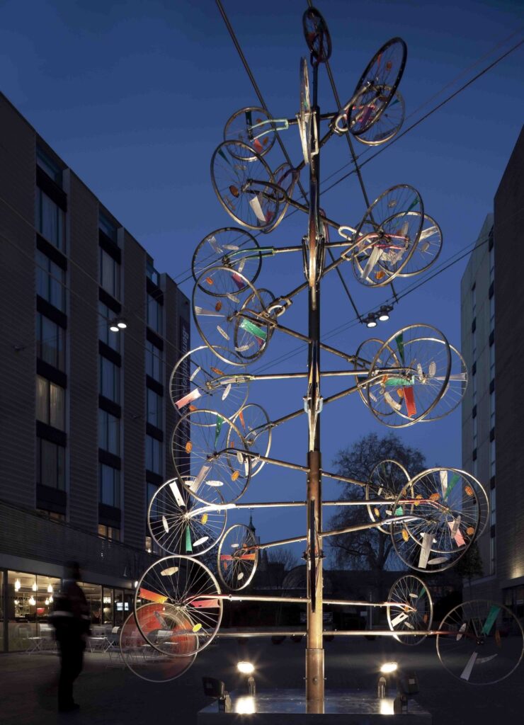 Treecycling Sarah Wigglesworth Architects' sustainable Christmas tree