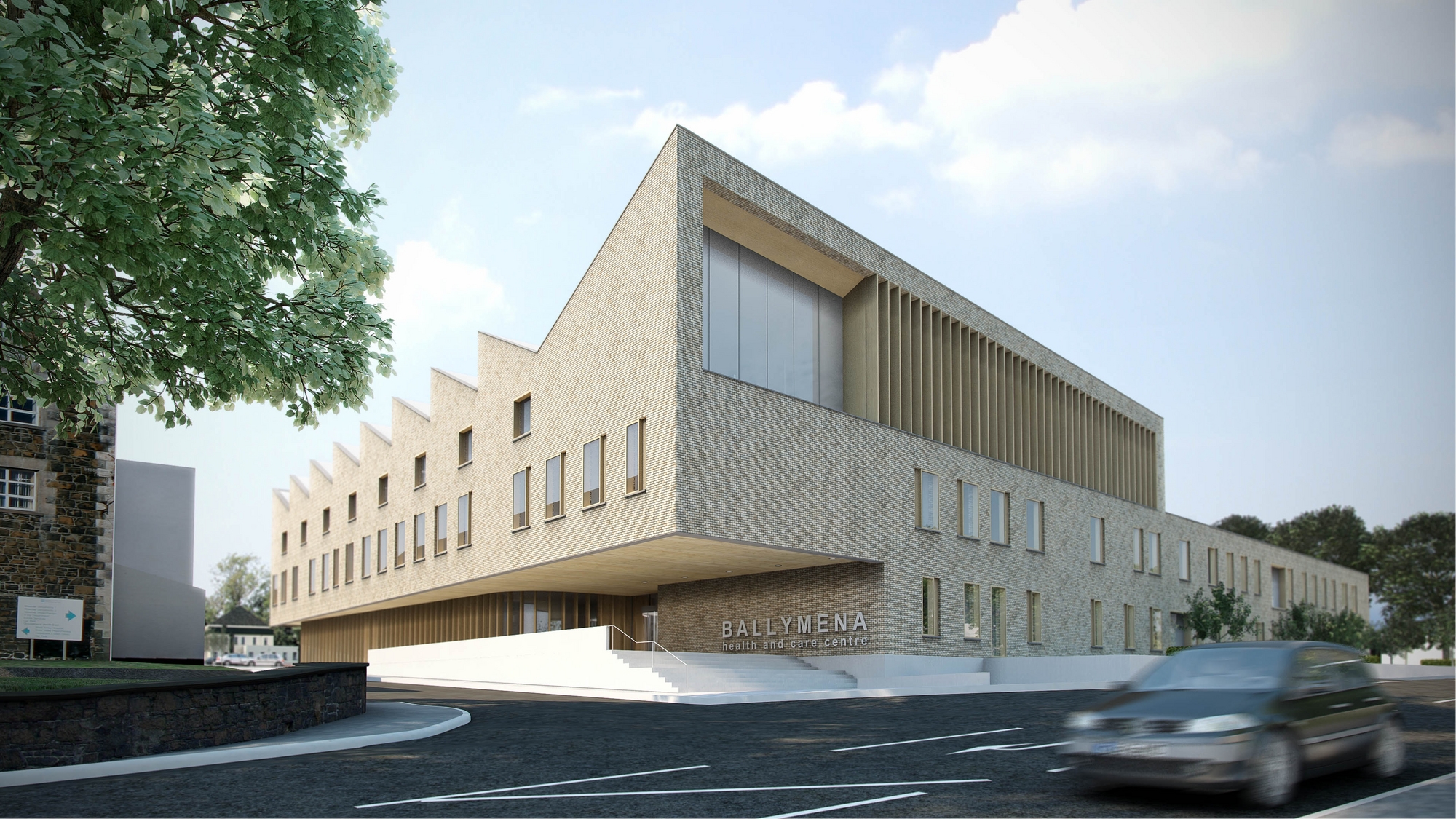 Ballymena Health and Care Centre by Keppie Design and Gareth Hoskins