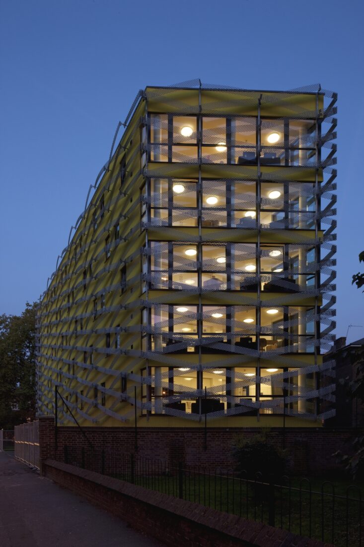Newington Court student flats, north London by Stock Woolstencroft