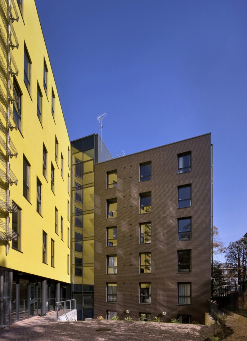 Newington Court student flats, north London by Stock Woolstencroft