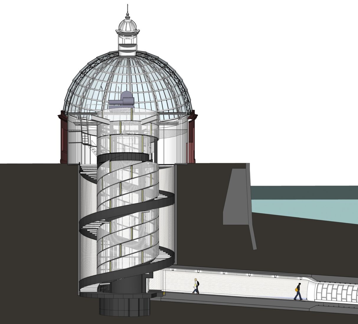 Sheppard Robson to overhaul two Thames foot tunnels