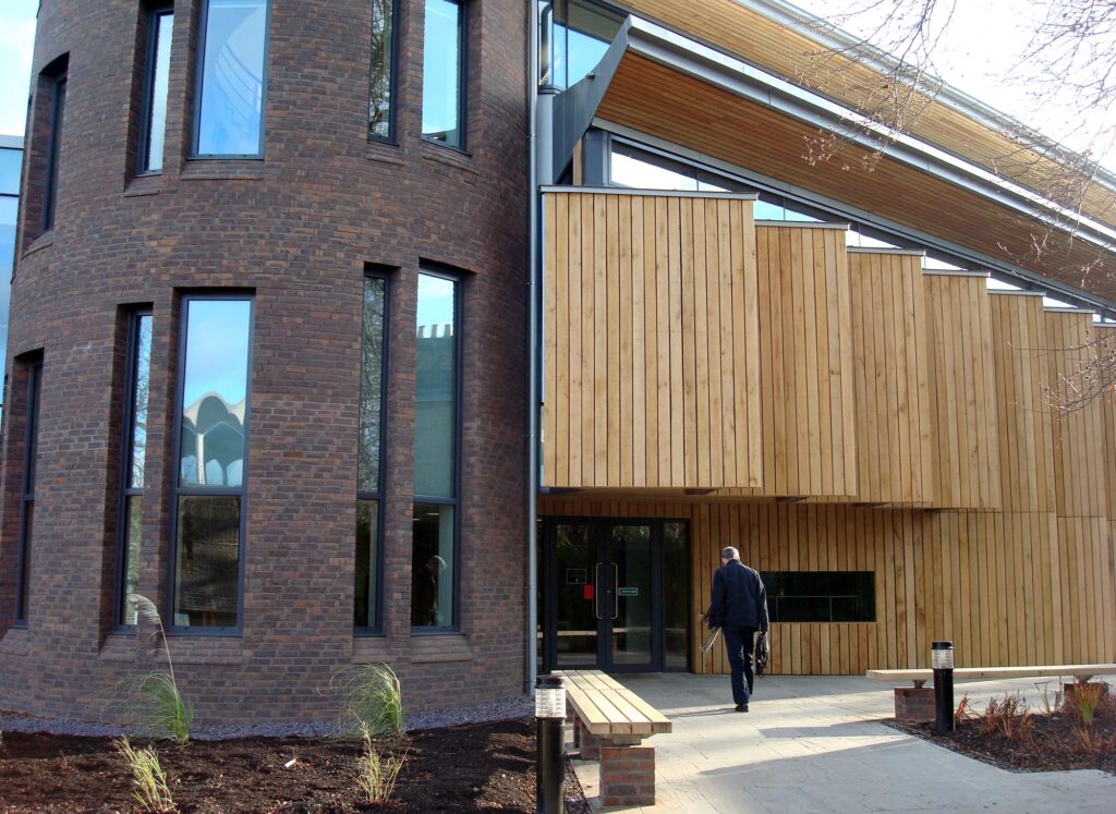 Fitzwilliam College Library and IT Centre, Cambridge, by Edward