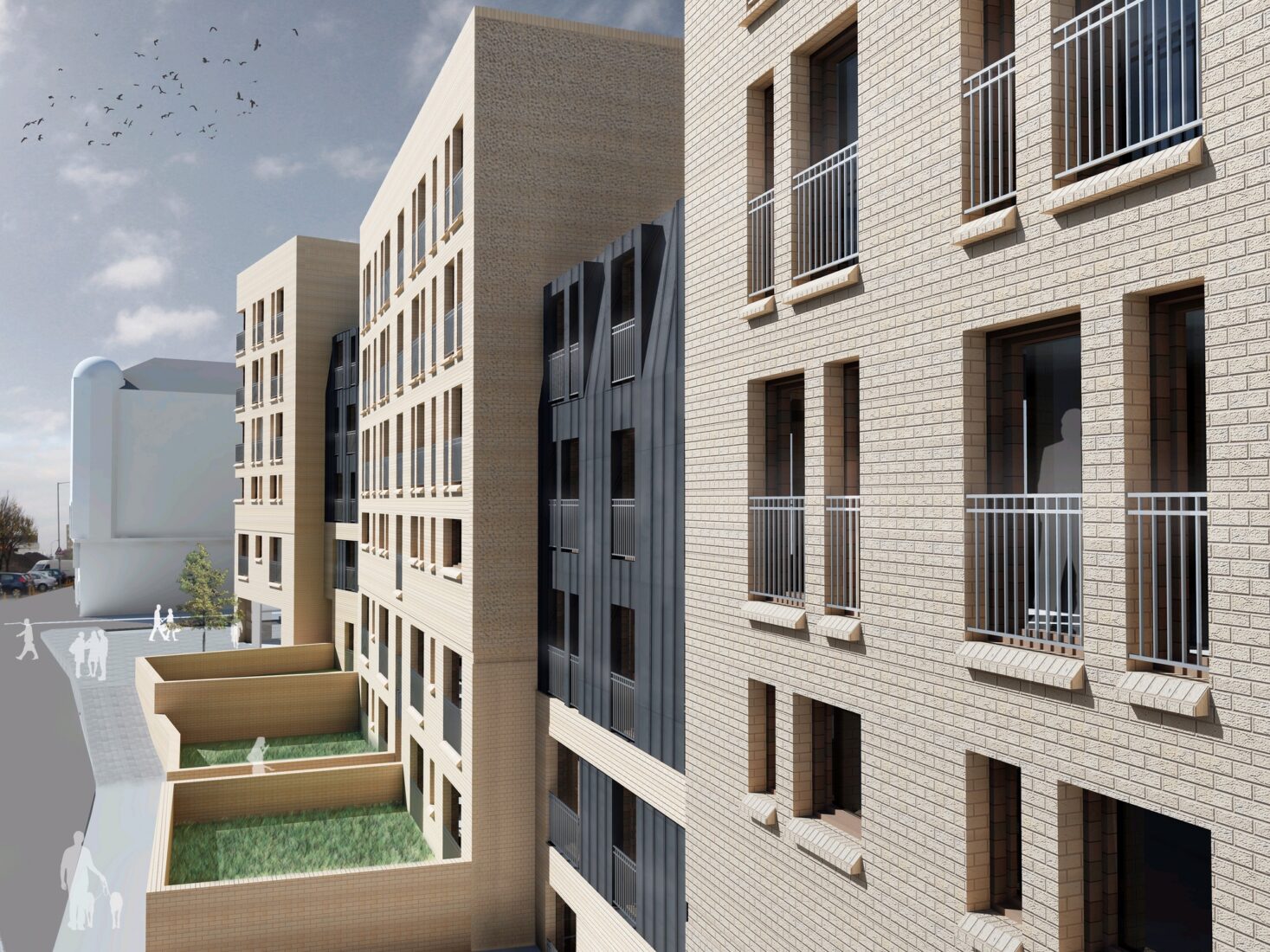 Argyle Street housing, Glasgow by Collective Architecture