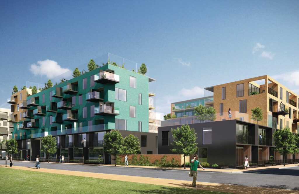 Alison Brooks and HTA win planning for huge South Acton redevelopment