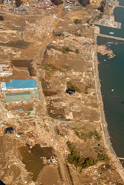 Japan tsunami damage