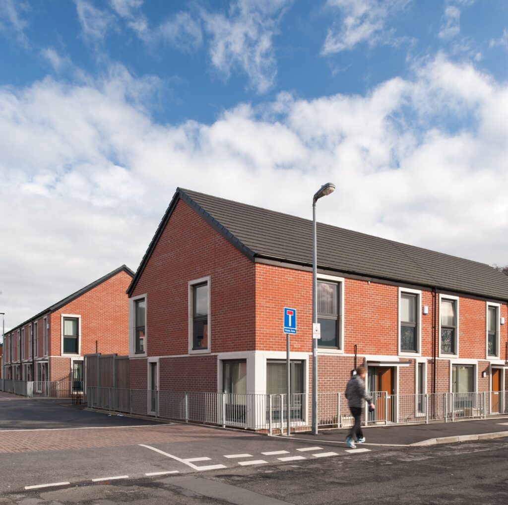 Loop completes Salford terrace housing