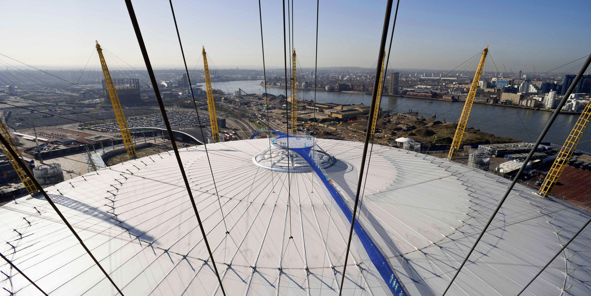 O2 Stadium Walk Rogers bags planning for O2 roof walk