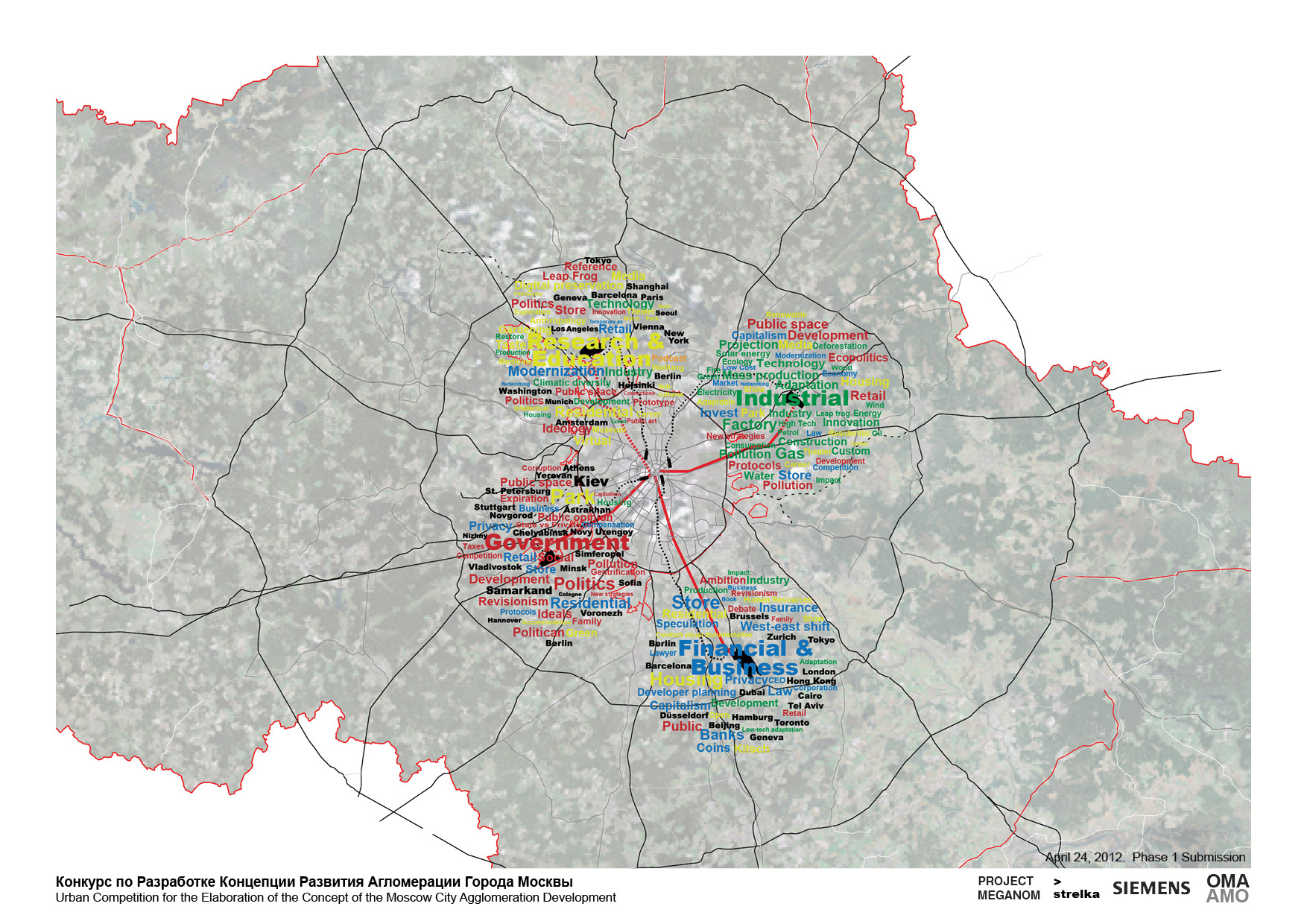 Round One to OMA in contest for Moscow mega-project