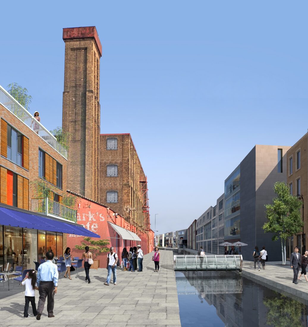 LDA Design reveals images of 5,000 home Meridian Water proposals