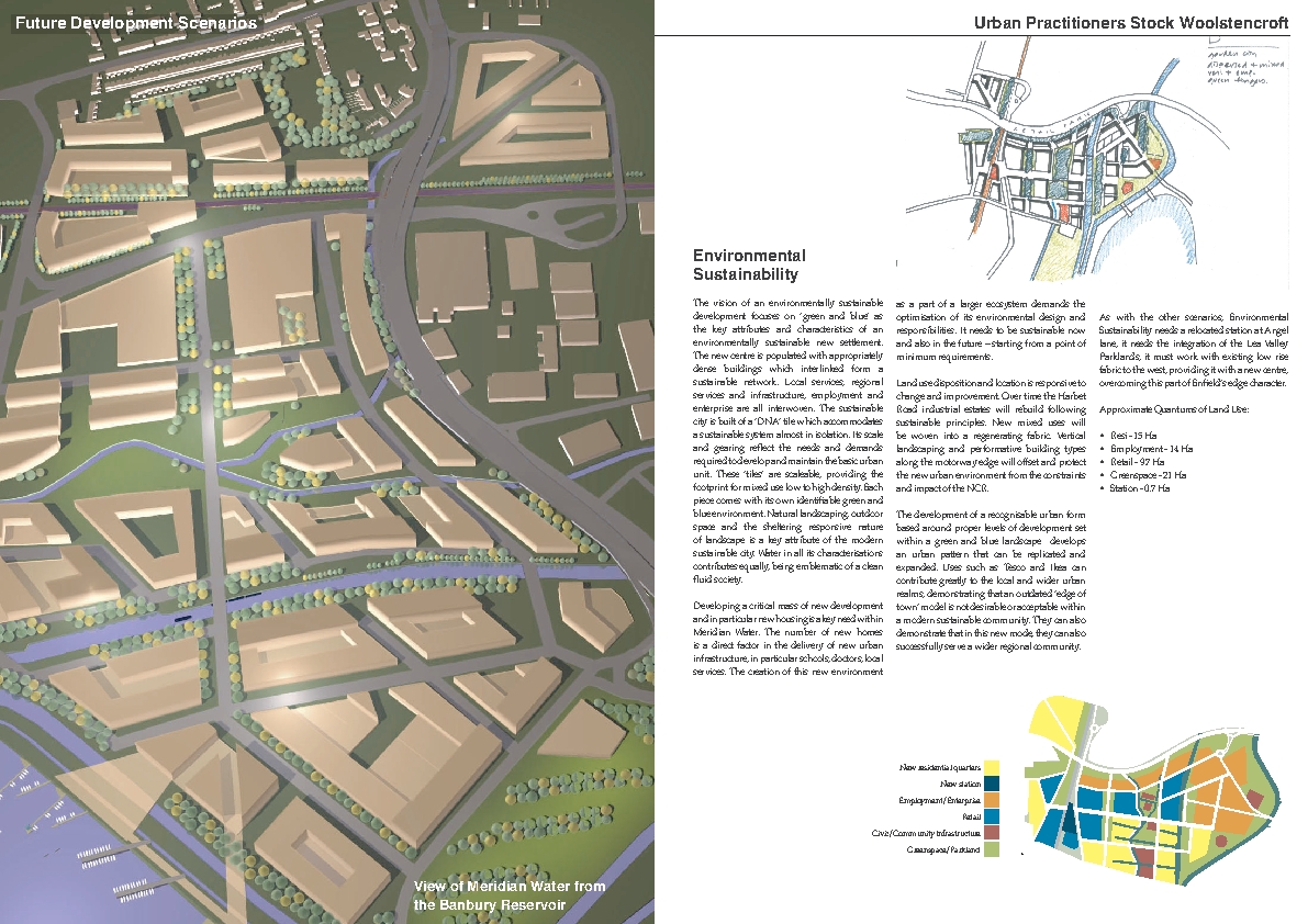 LDA Design reveals images of 5,000 home Meridian Water proposals