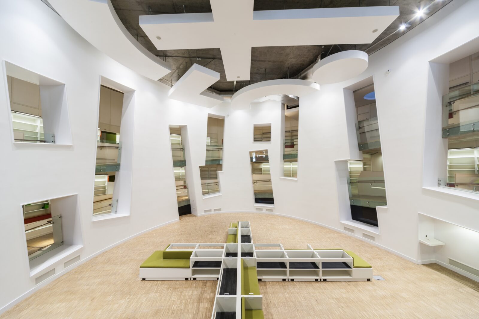In pictures: Egret West unwraps Clapham library scheme