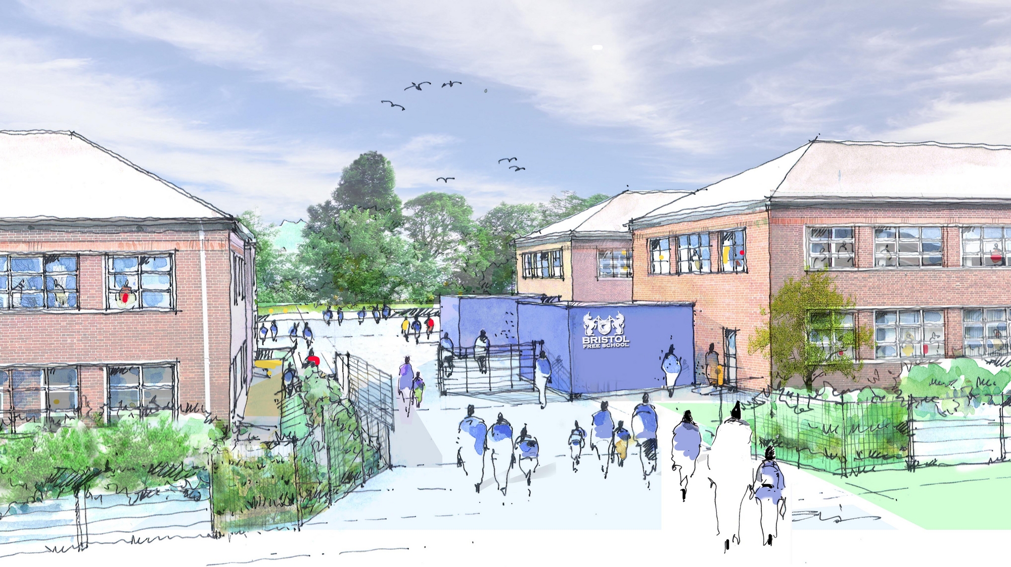 Hatcher Prichard bags planning for Bristol free school