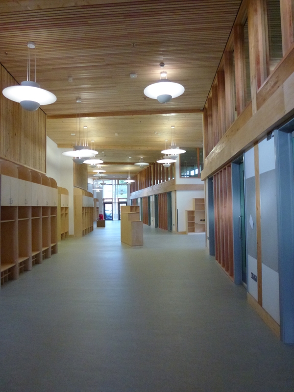 Architype unwraps timber-clad Caerphilly primary school