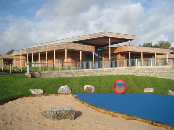 Architype unwraps timber-clad Caerphilly primary school