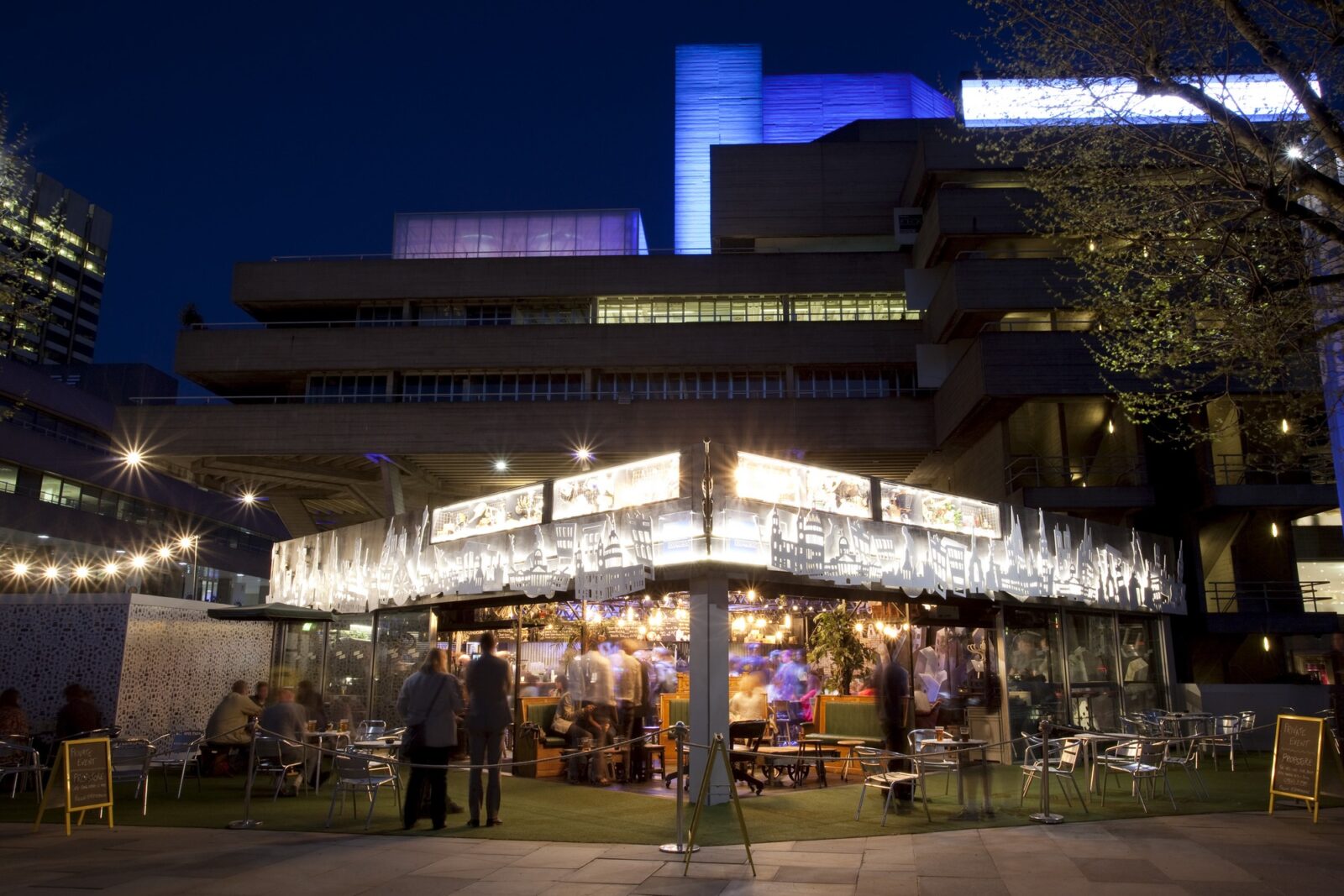 National Theatre unwraps Propstore café on London’s Southbank