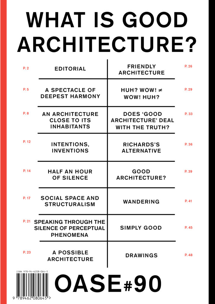 What is good architecture?