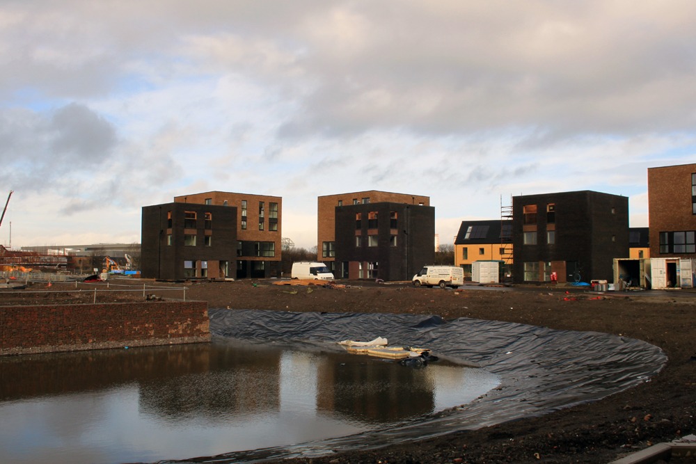On site first glimpse of Glasgow 2014's Athletes' Village