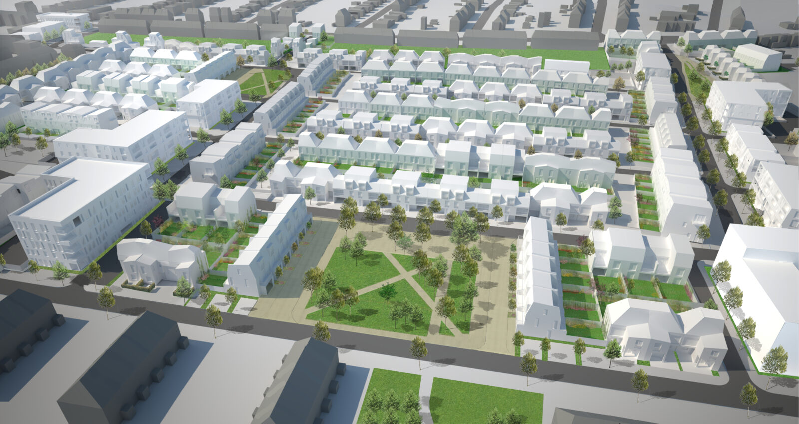 Alison Brooks scoops planning for Dollis Valley Estate regeneration