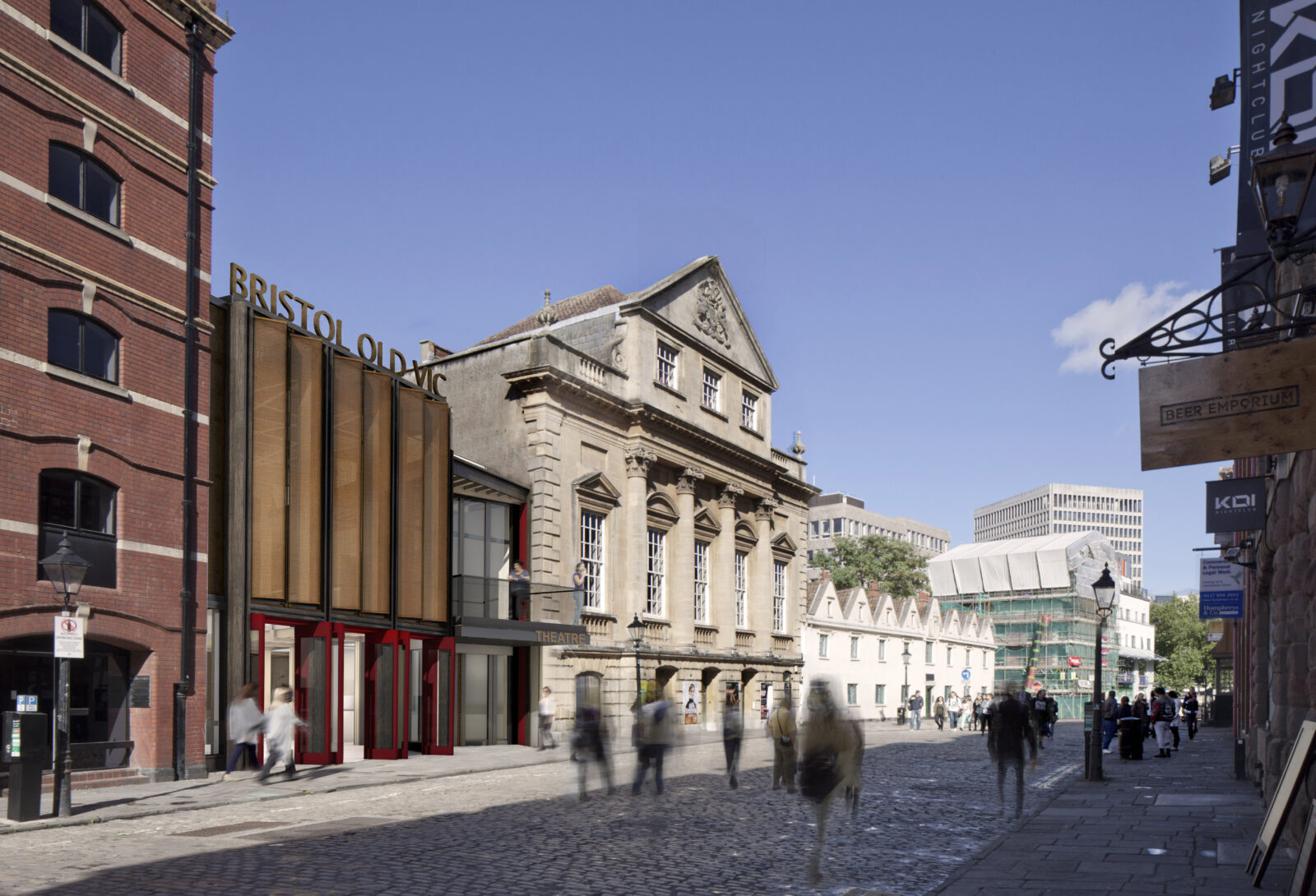 Haworth Tompkins submits plans for Bristol Old Vic revamp