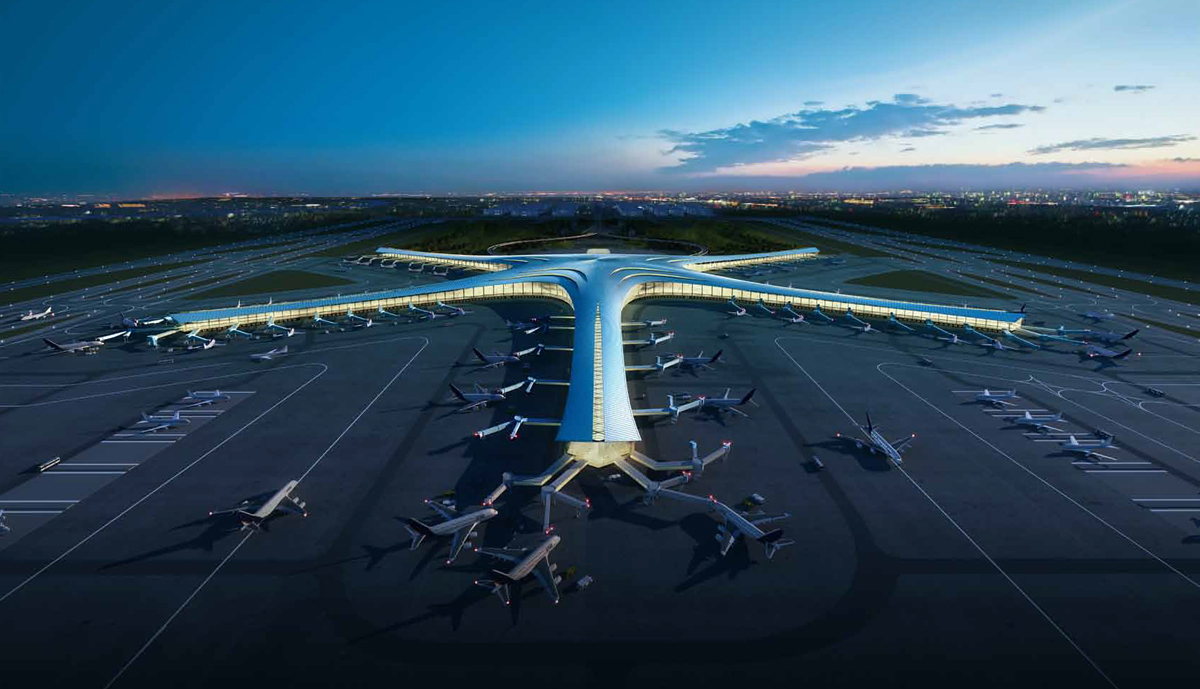 Spot the difference: an airport by Rogers and another by Atkins