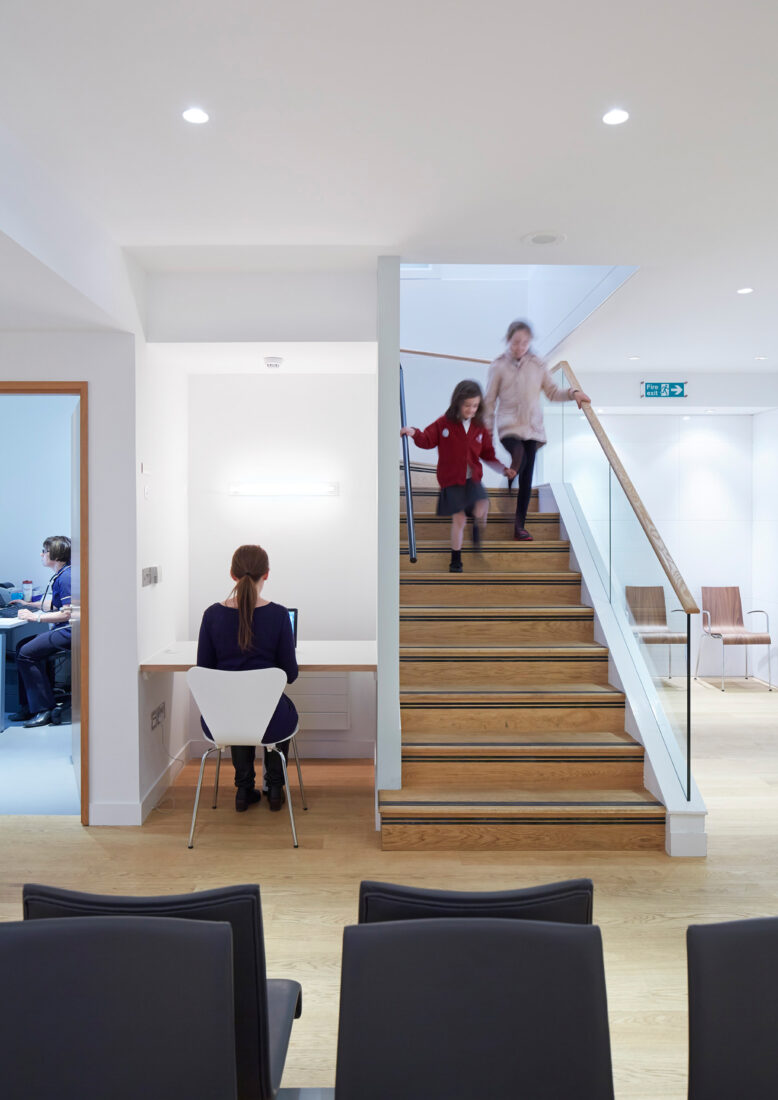 The Doctors’ Tardis Wokingham Medical Centre by Barbara Weiss