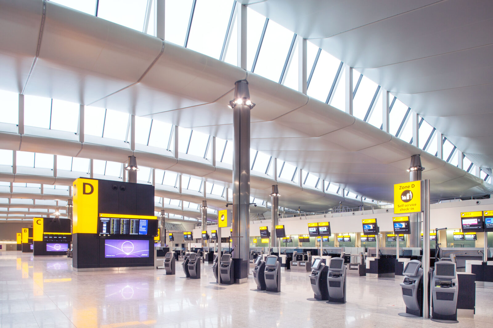 Luis Vidal's £2.5bn Heathrow Terminal building opens