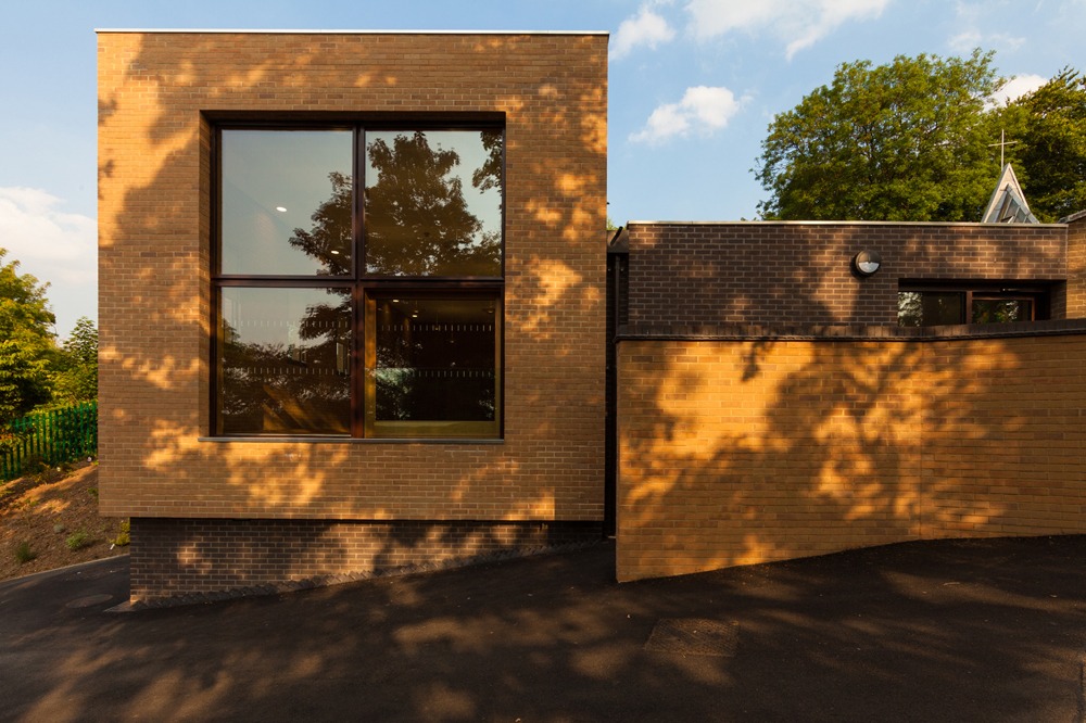 Evans Vettori completes 'brick box' church hall extension