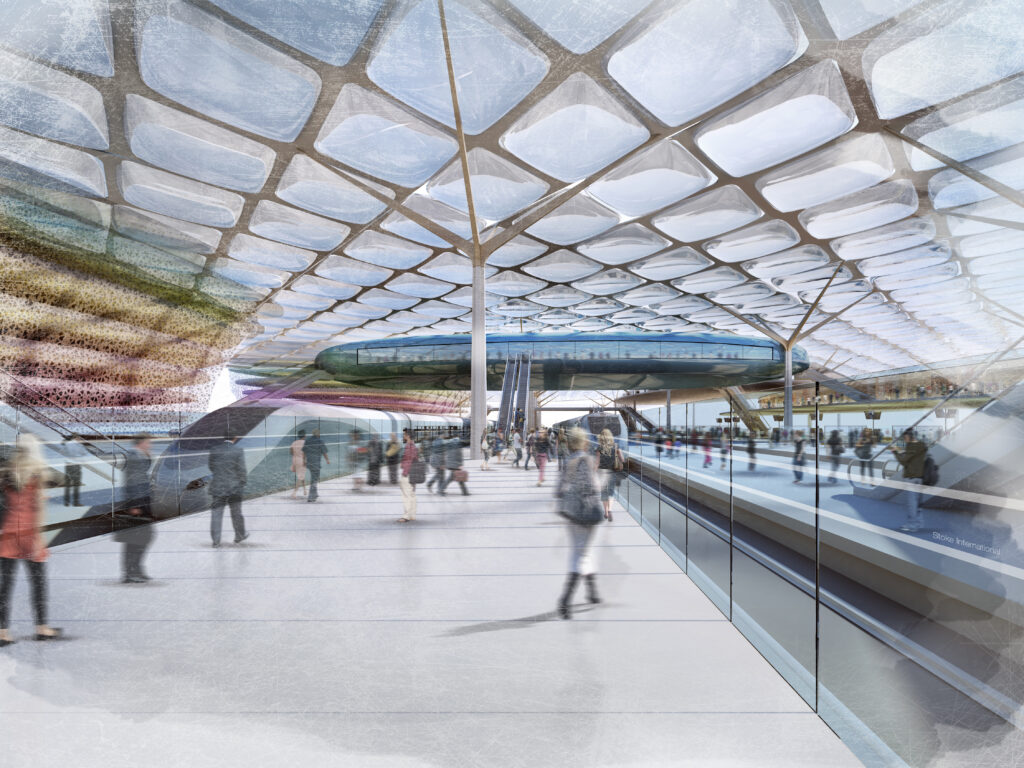 Ryder reveals designs to bring HS2 to Stoke on Trent
