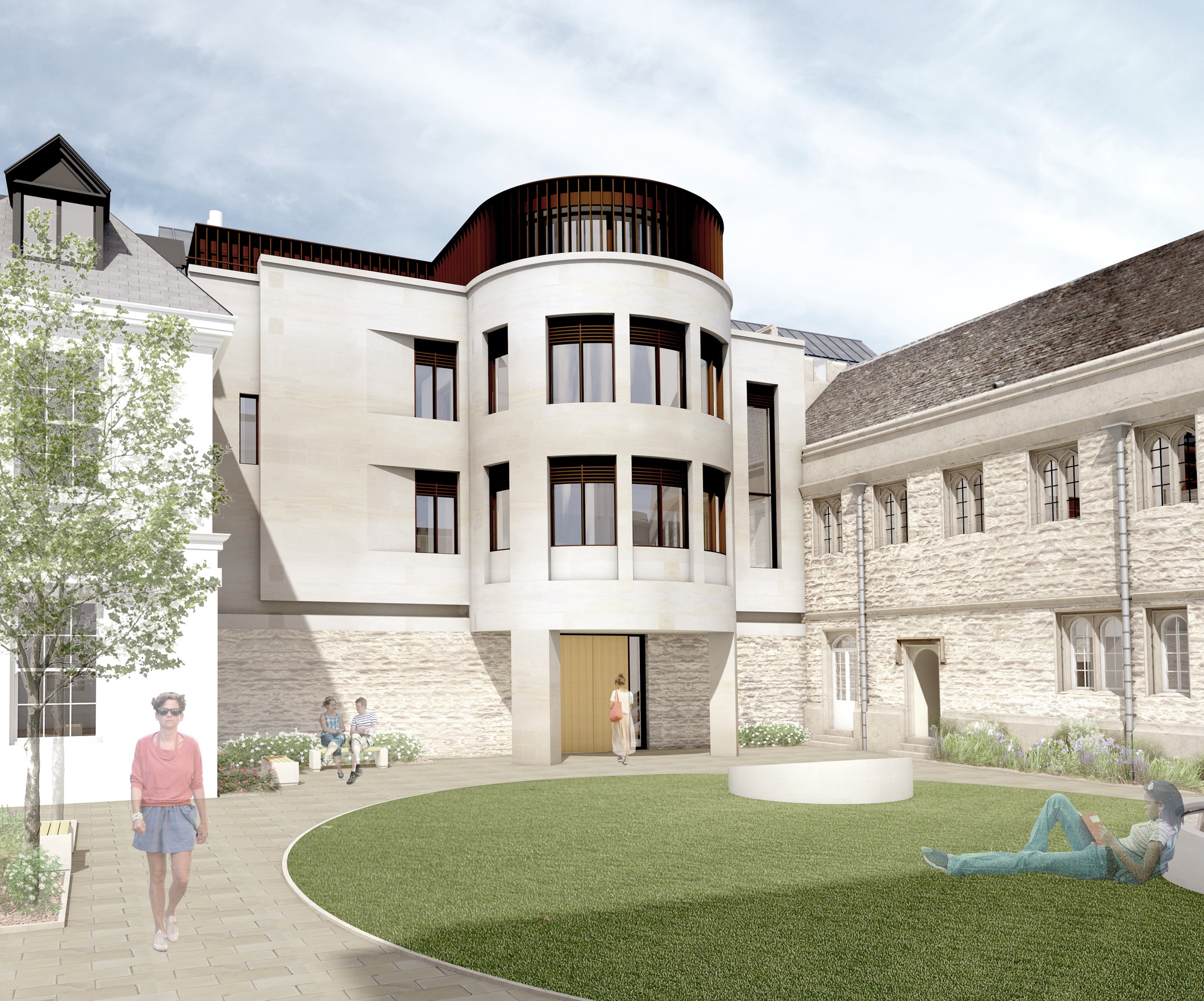BGS steers difficult Oxford college scheme through planning