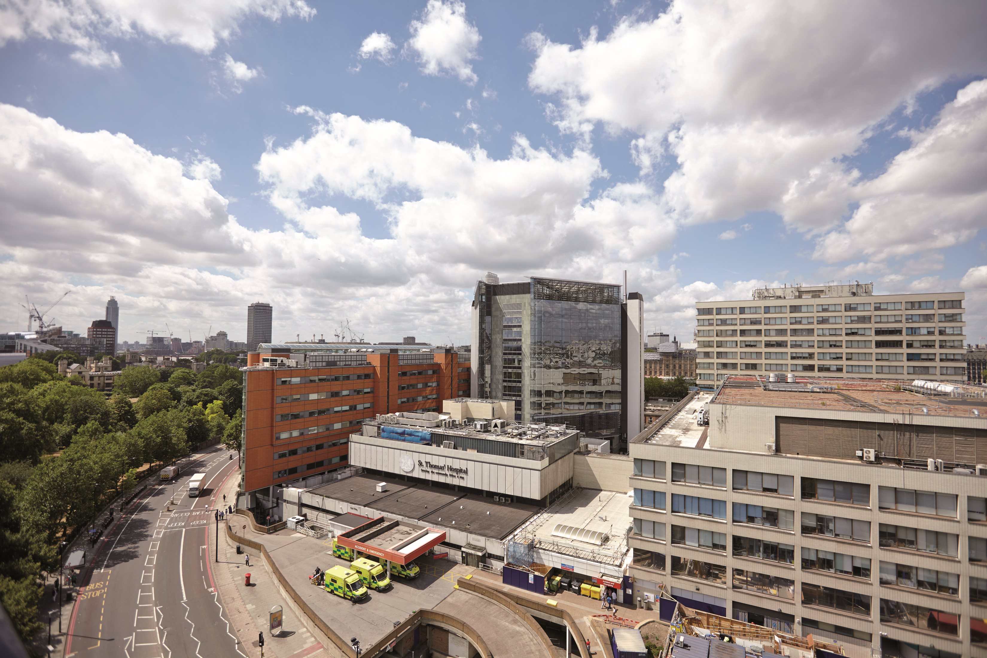 Hopkins completes St Thomas’ Hospital reclad