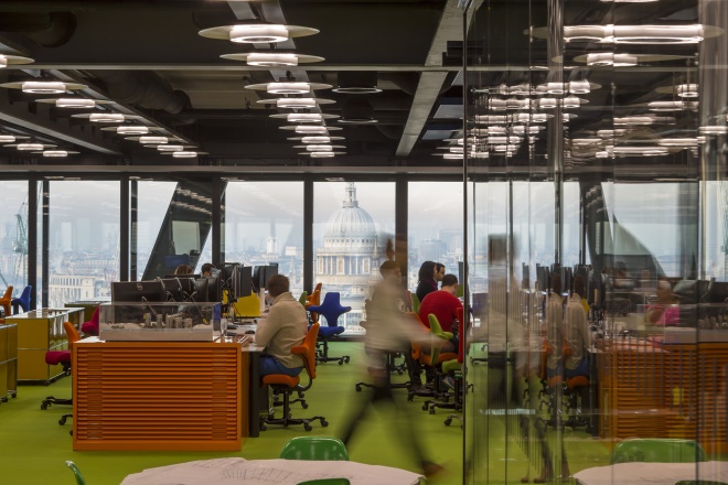 Level 14, Leadenhall Building by Rogers Stirk Harbour + Partners
