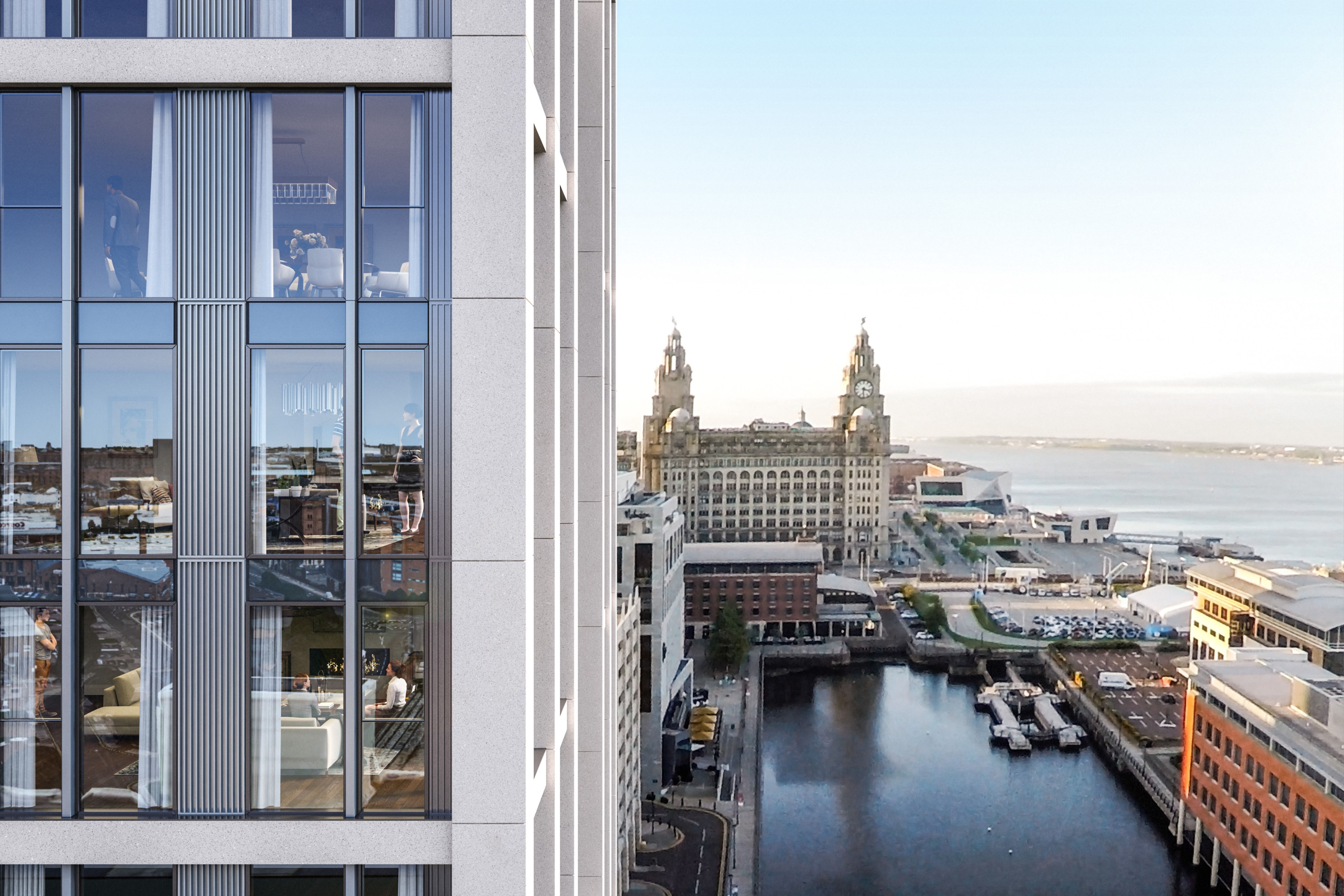 Falconer Chester Hall submits plans for Liverpool Waters tower