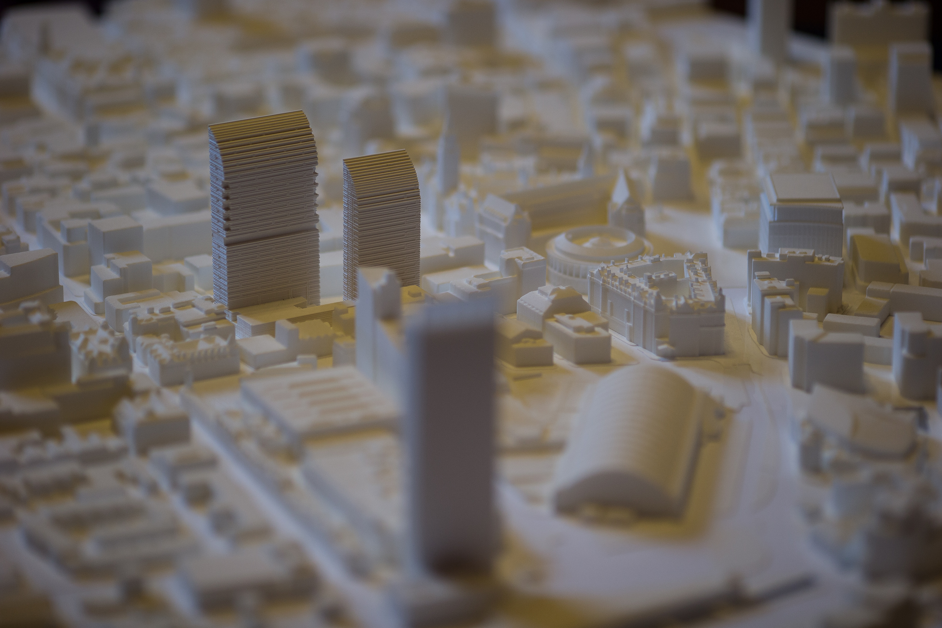Manchester Tower Layout Make designs Manchester towers for ex-Man Utd stars Neville and Giggs