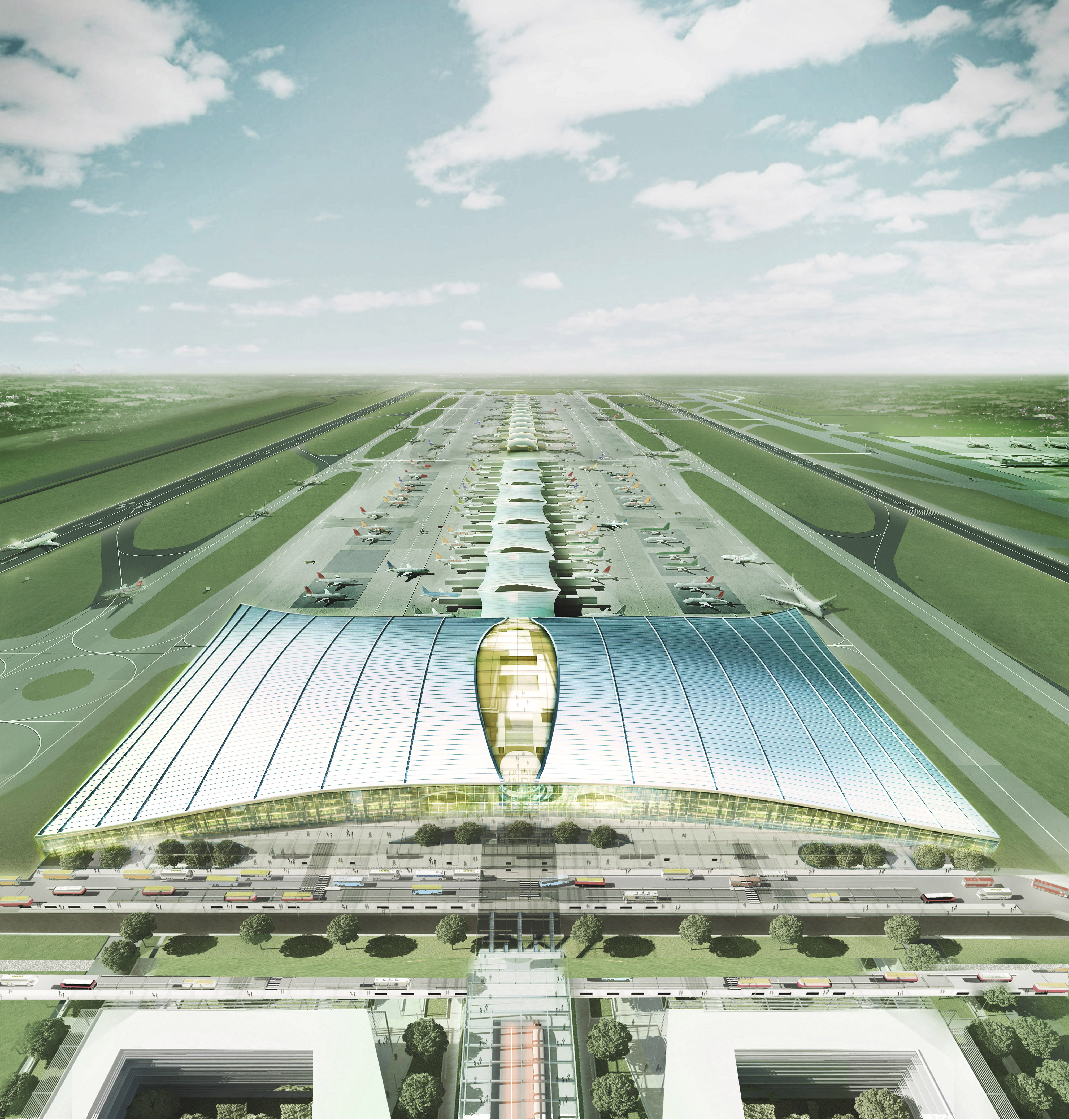 First Point Gatwick Farrell reignites airport expansion battle with new Gatwick images