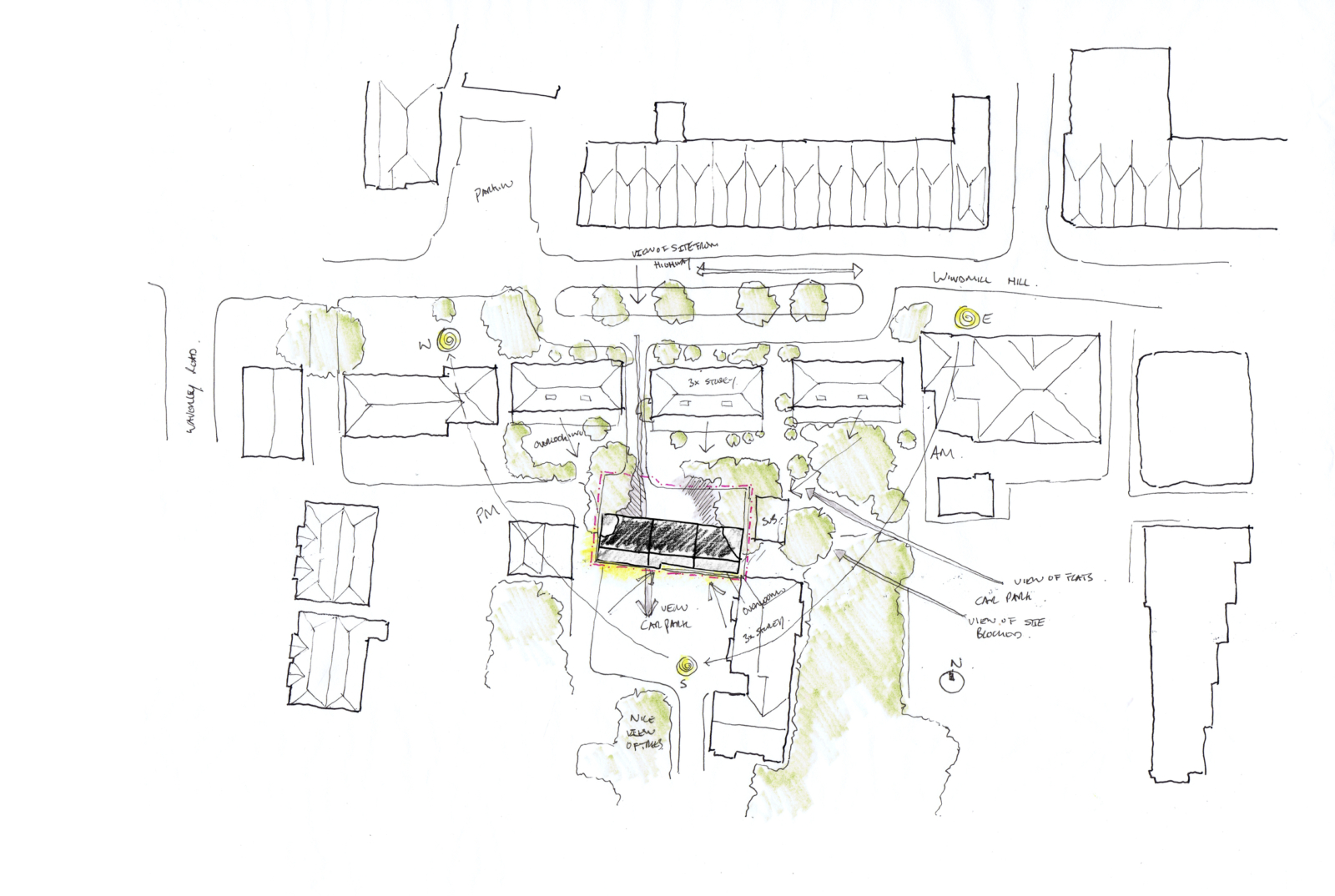 PAD Studio reveals plans for homes on Enfield garage sites